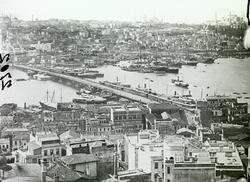 Dias: Tyrkia: Sofiamoskeen og Achmedmoskeen, Constantinopel.