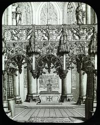 Frankrike: Interiør i Madelinekirken i Troves