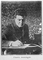 Portrett av Pietro Mascagni