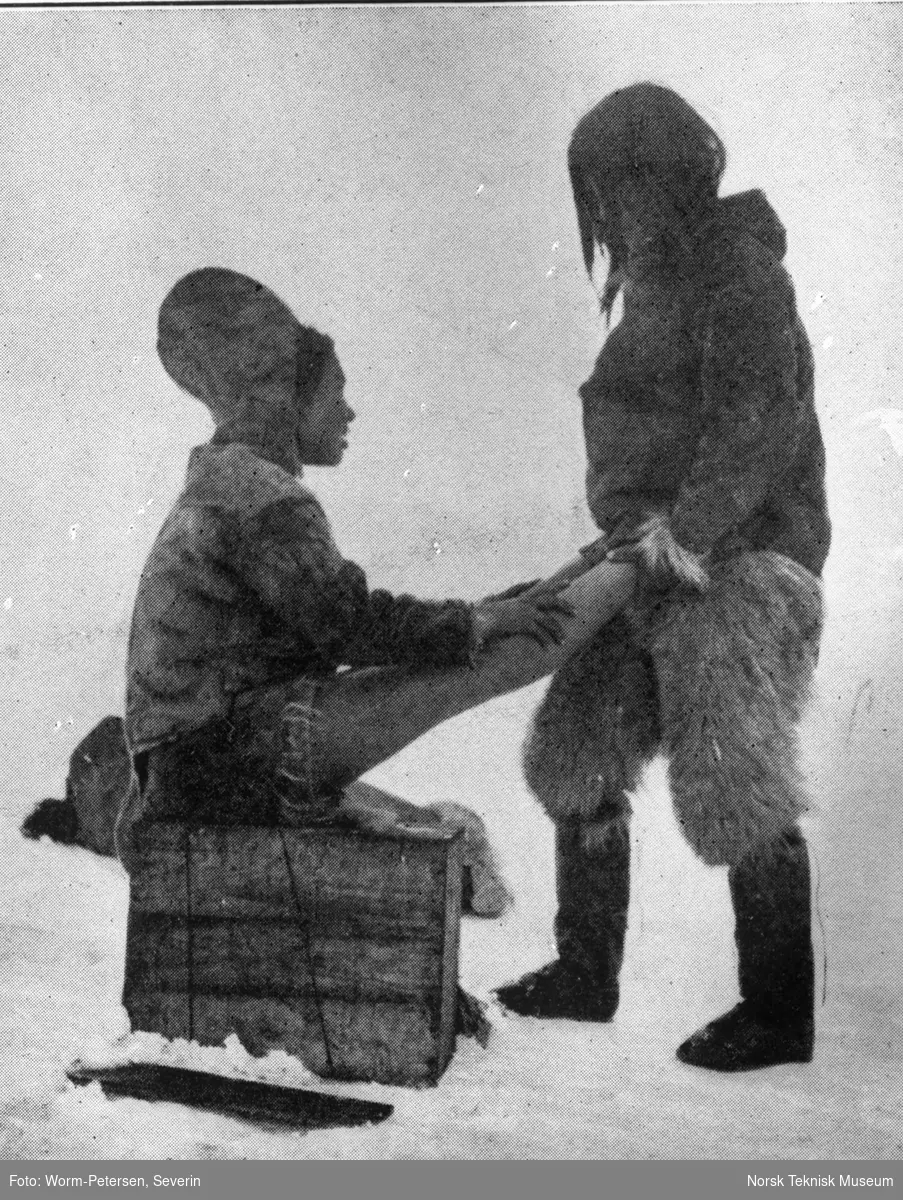 Eskimoer - mann og kvinne