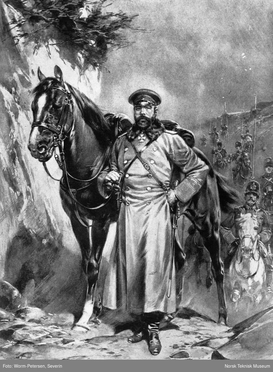 General Kuropatkin, russisk hærsjef for styrkene i østre del av Asia