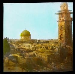 Klippedomen. Håndkolorert.