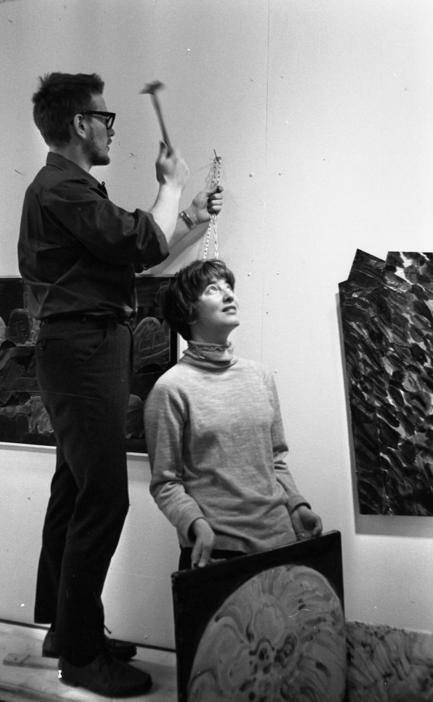 Nya konstnärer i Wadköping 29 april 1967