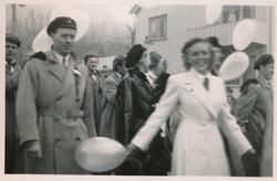 Russefeiring 1950. Namsos.