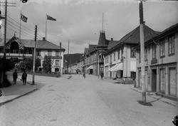 Kongsberg, Storgata i Kongsberg. Magasingaten går opp til ve