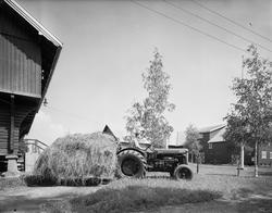 Høyonn på Kyken gård, Kløfta.