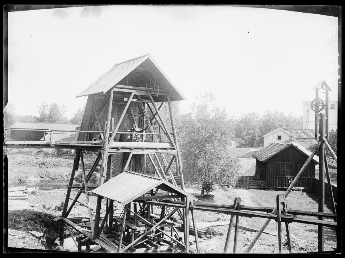 Pellegruvans lave vid Riddarhyttans gruva, 1906.