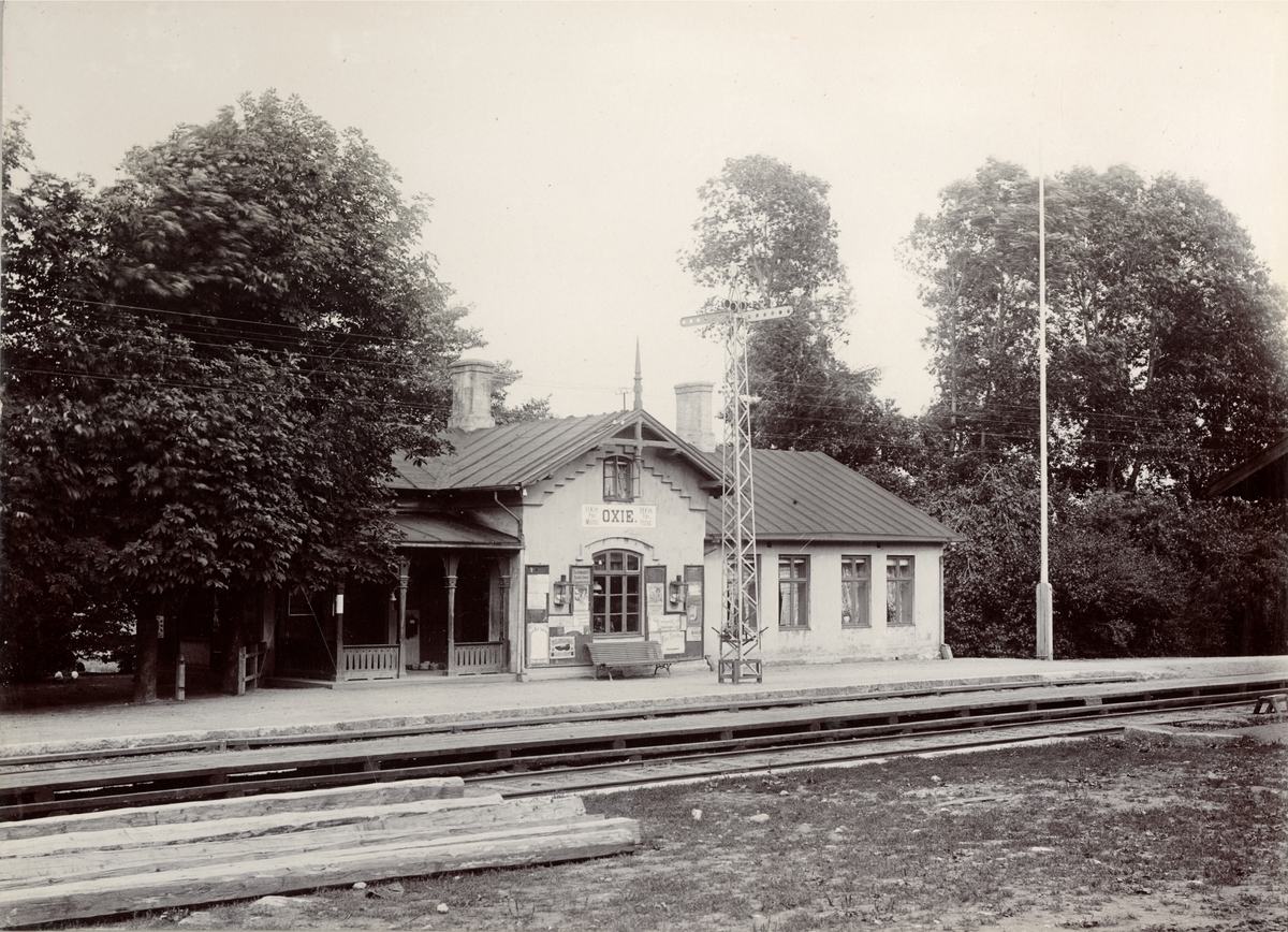 Bild ur fotoalbum tillhörande Ansgar Betulander. Oxie tågstation.