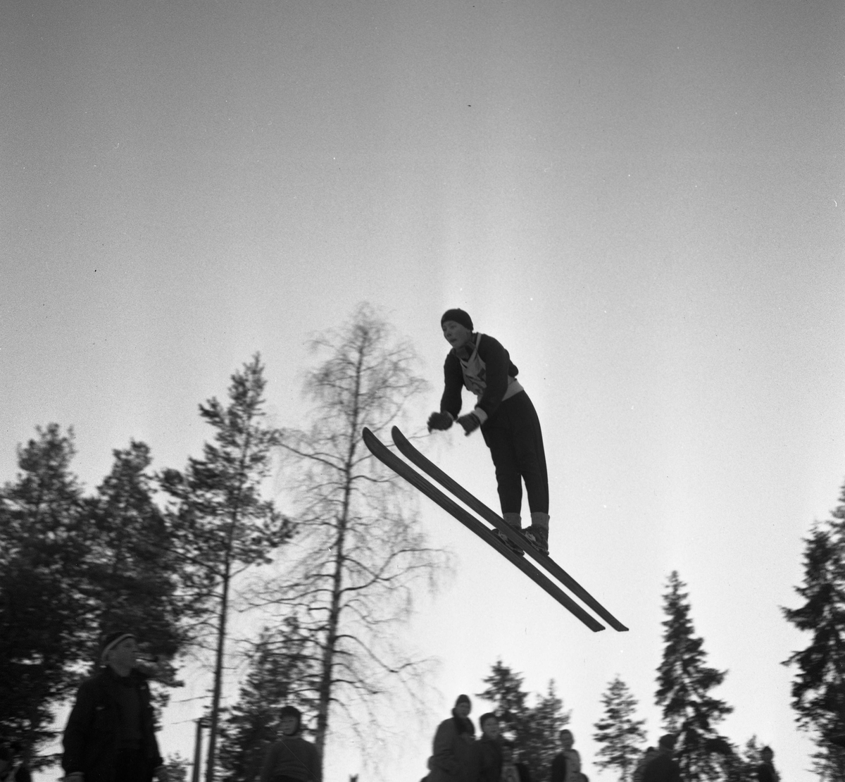 Ski jumping competiotin for young boys, Persløkka