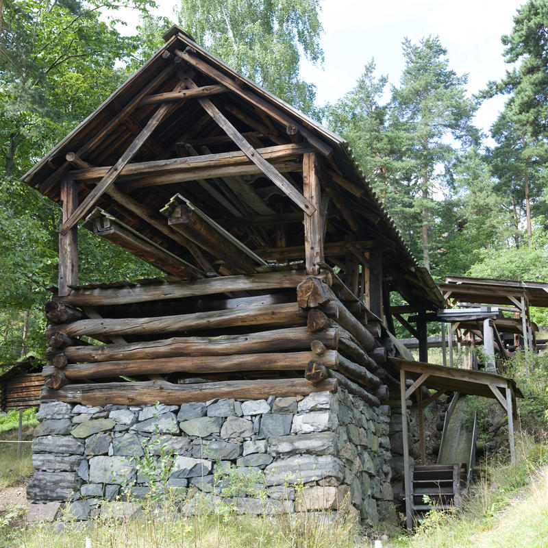 Oppgangssag fra Åkra i Friluftsmuseet