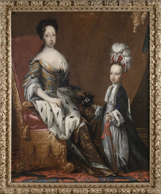 Hedvig Eleonora, 1636-1715, drottning av Sverige och Karl Fredrik, 1700-1739, hertig av Holstein