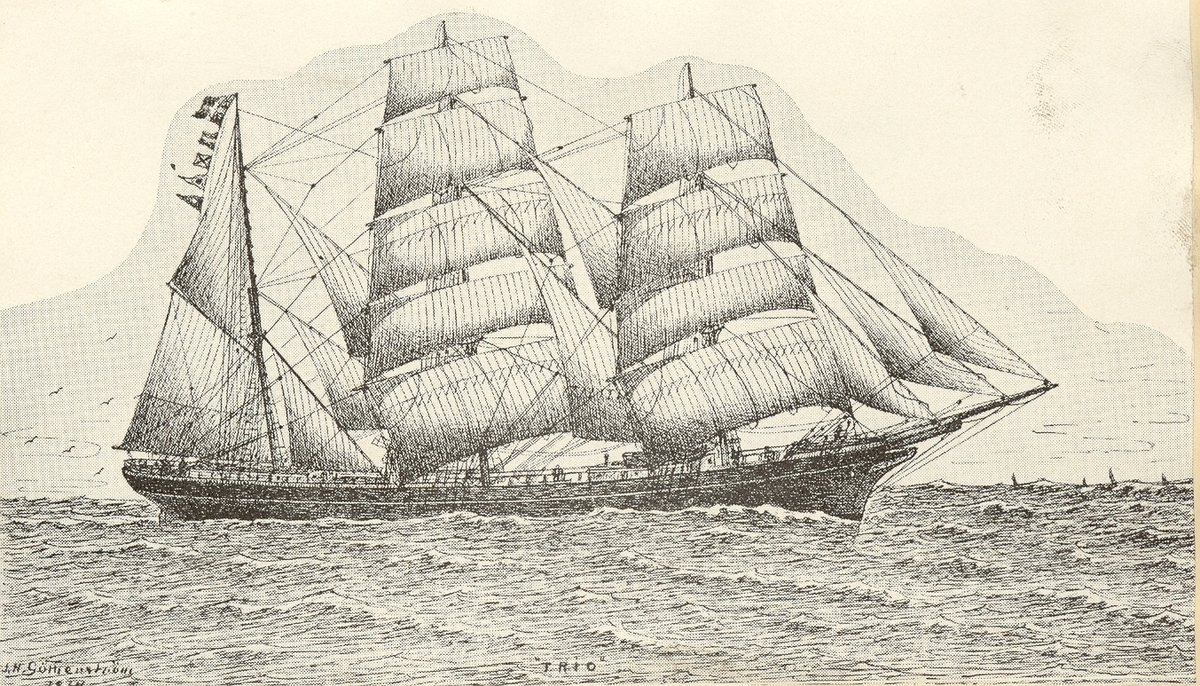 Zippora av Skilinge 1924. 829 ton, b. Haugesund 1878.