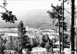 Utsikt over Os sentrum