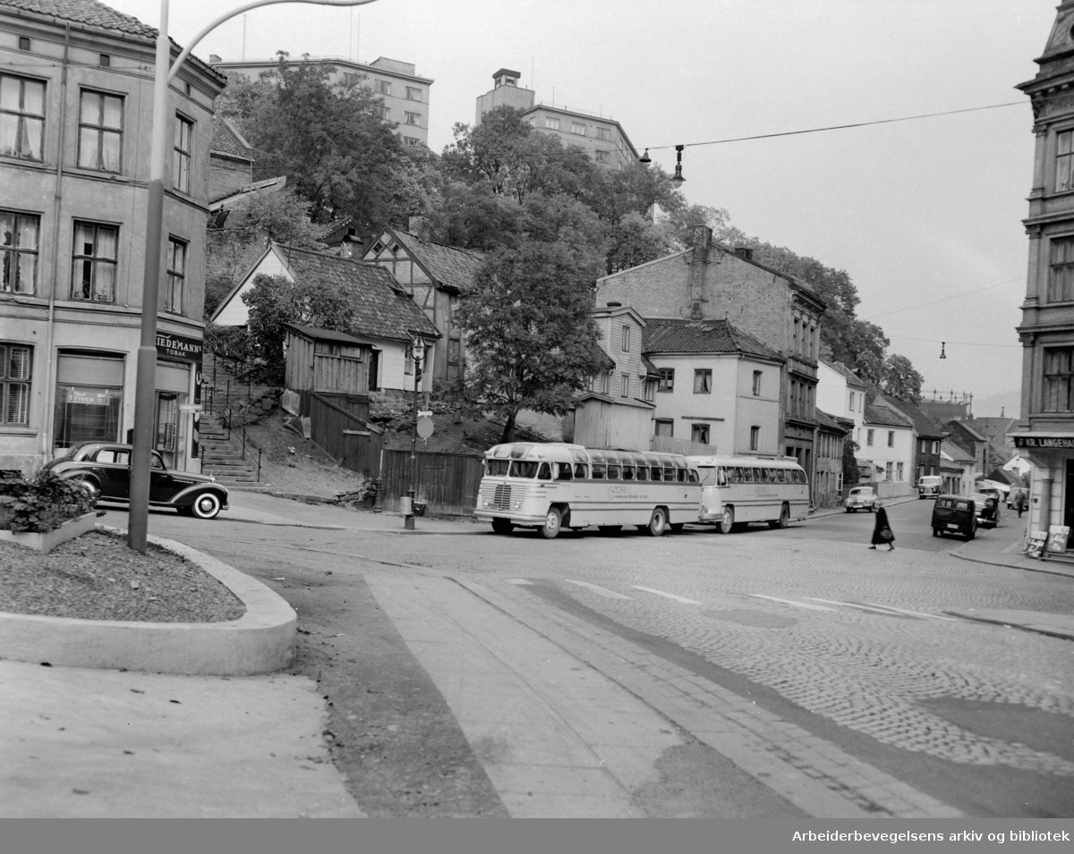 Fredensborgveien. Oktober 1956