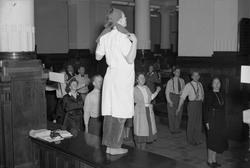 Gymnastikk for ansatte i Forretningsbanken