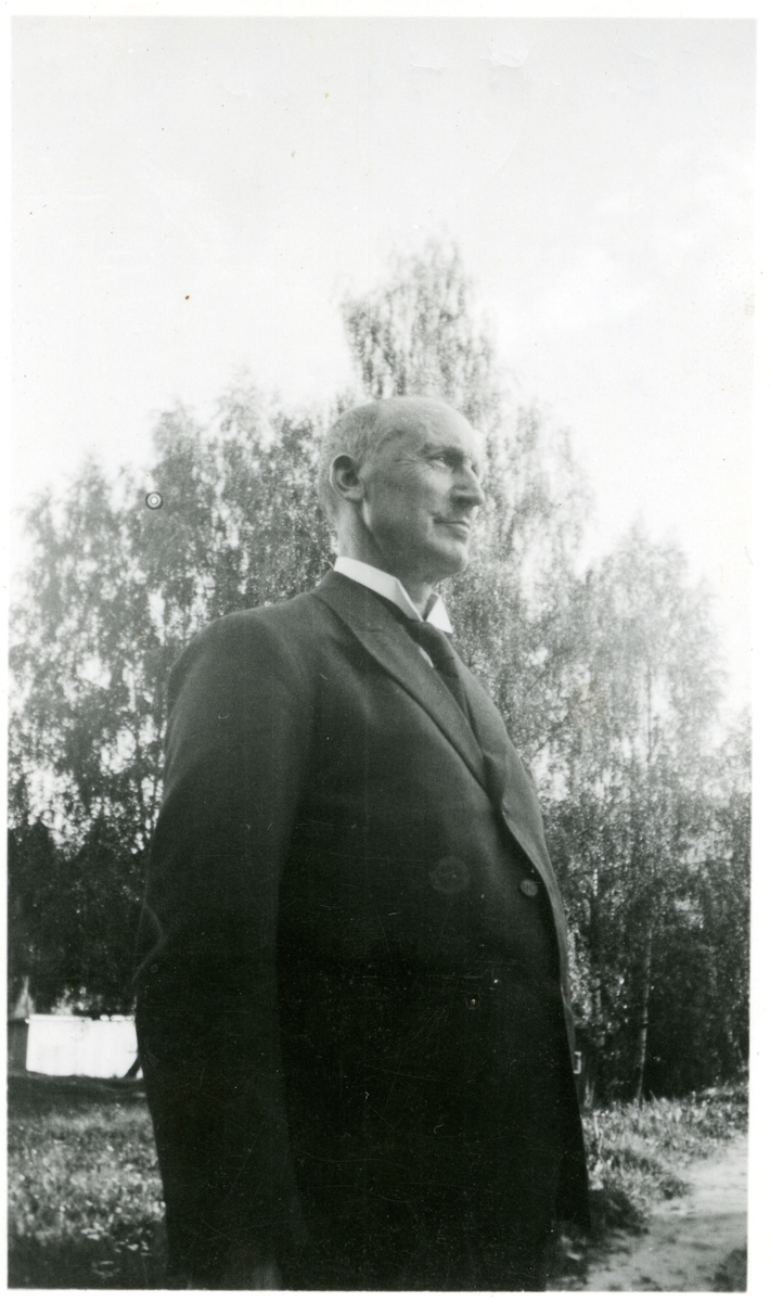 Portrett av Olaus Islandsmoen, tatt 1937.