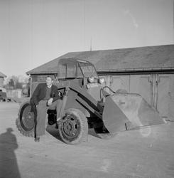 Visning av ny type lastemaskin