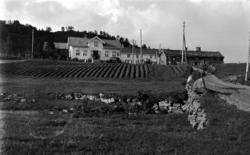 Foto fra et gårdstun i Møre og Romsdal, og da muligens fra S