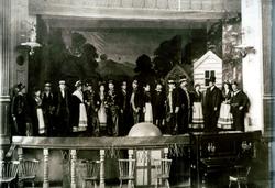 fra en forestilling i Mølleropsalen på Kirkelandet i Kristia