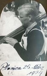 Sigmund Ruud under konkurranse i Planica