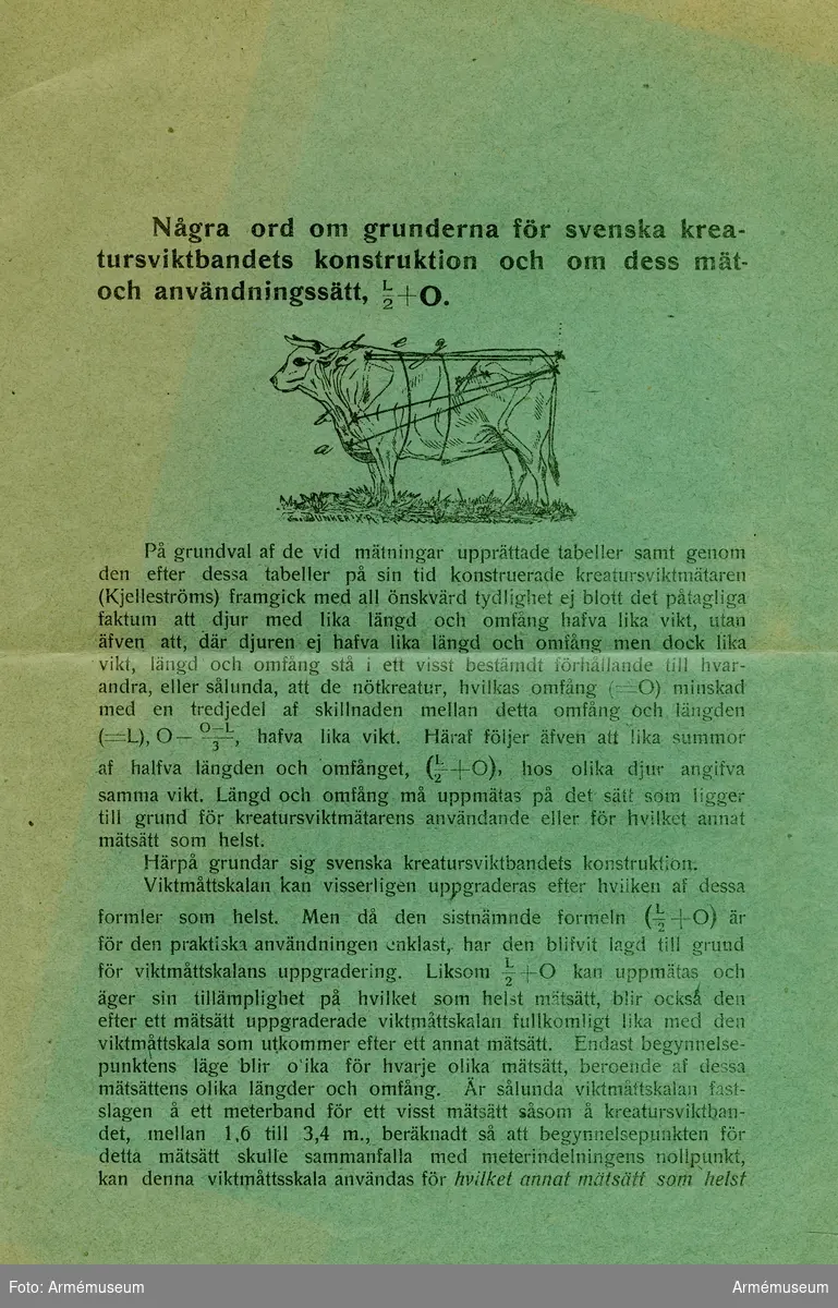 Grupp MV.

Några ord om grunderna för kreatursviktbandet..., Åmål 1914