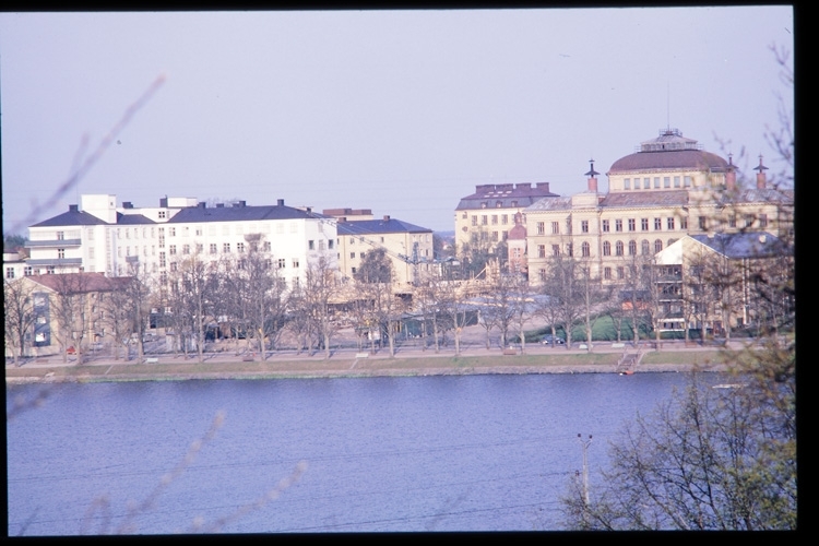 Strandvägen och Söder i Växjö, 1964.