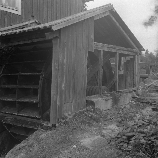 Tegnaholms kvarn före modernisering och ombyggnad. 1950.