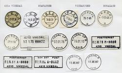 Stempelkatalog  4210 Vikedal, Vindafjord kommune, Rogaland