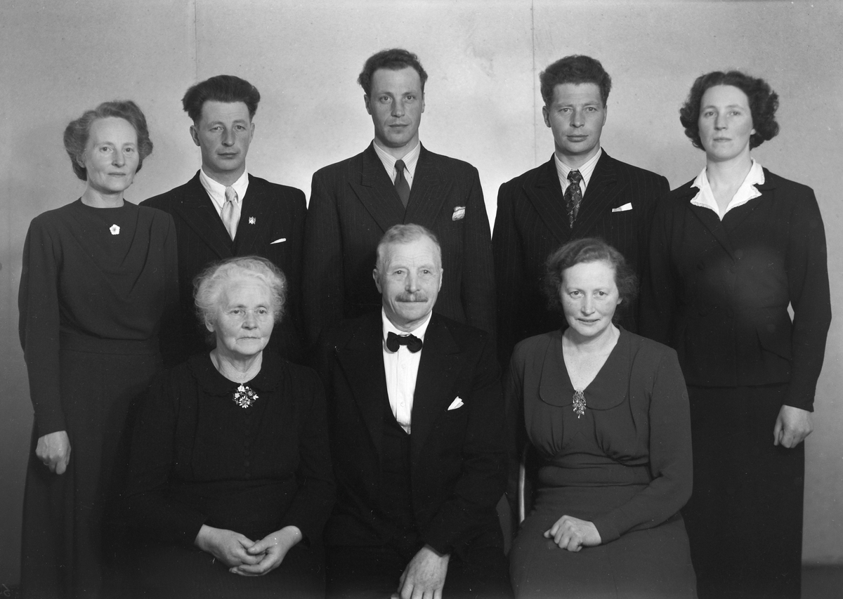 Bernhard Kløften med familie