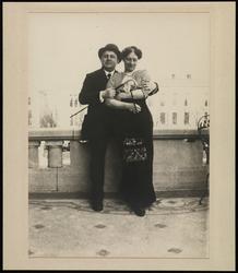 Johan Løvaas og Anna Barth.