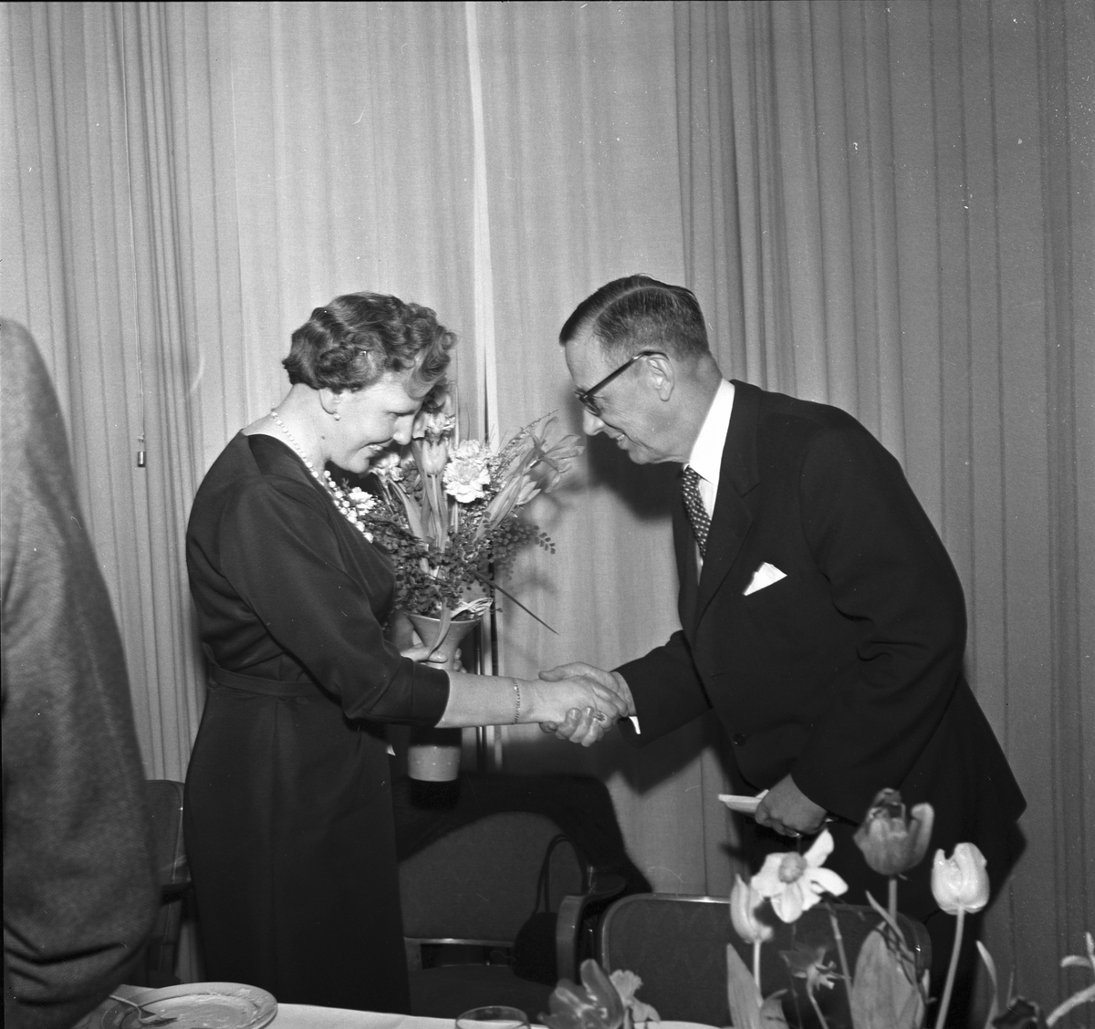 Svenska Handelsbanken på Baltic. 18 februari 1956.
