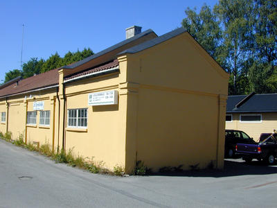 Montørstasjoner, verksteder og lagre. smia på Stabekk, eksteriør (Foto/Photo)