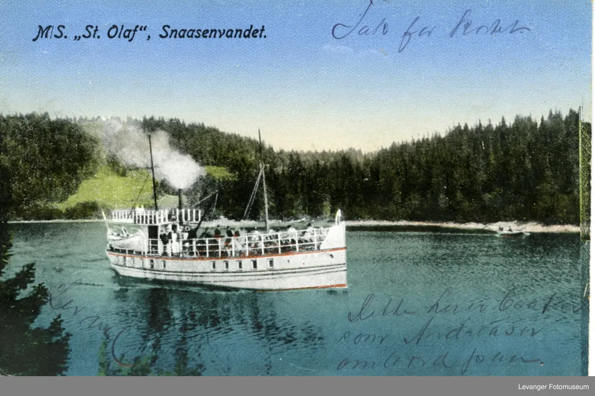 MS, "St.Olaf", Snaasenvandet.