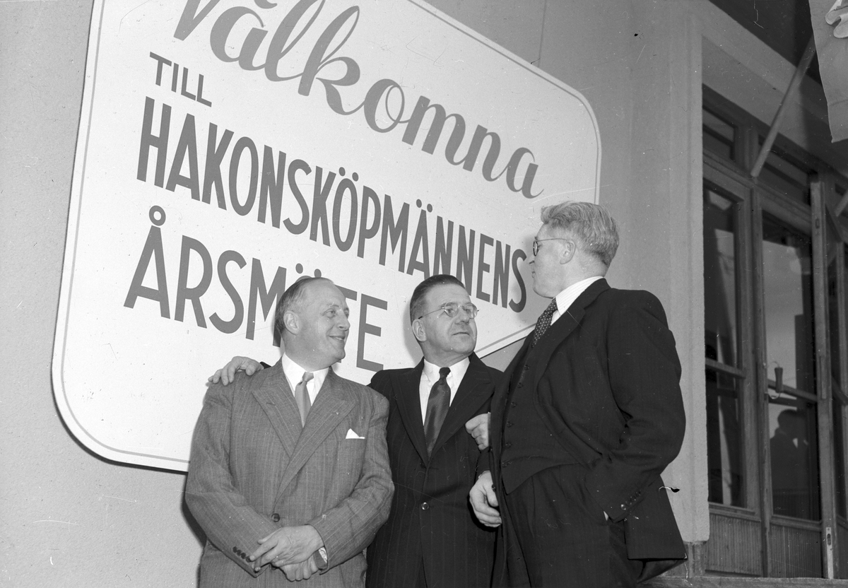 Hakonbolagets årsstämma på Rotundan. Den 14 juni 1949