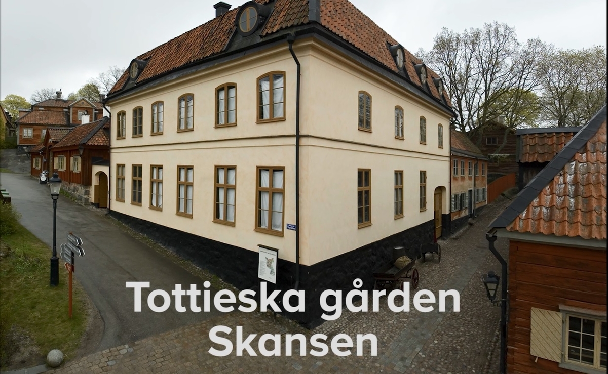 Dokumentation av arbetet med att renovera Tottieska gården på Skansen mellan åren 2013-2016.