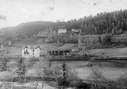 Hovedkontoret og laboratoriebygningen på Løkken Verk i 1906-