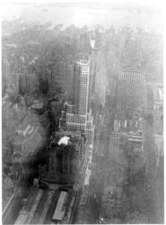 Manhattan, New York, sett fra 83. etasje i Empire State Buil