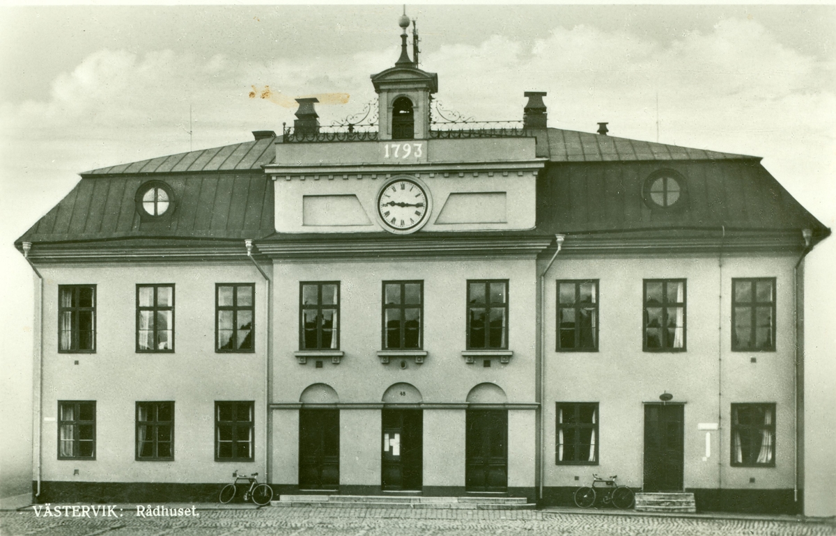 Rådhuset i Västervik. - Kalmar läns museum / DigitaltMuseum