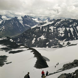 Jotunheimen - mot Svelnosbreen og Visdalen