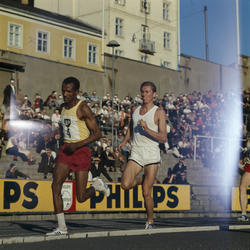 Arne Kvalheim på Bislett.