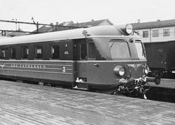 Et togsett type Xoa, tilhørende Bergslagernas Järnvägs AB, p