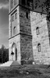 Utsjok Kirke. Utsjok-tur, Finland. Fotografert i august 1969
