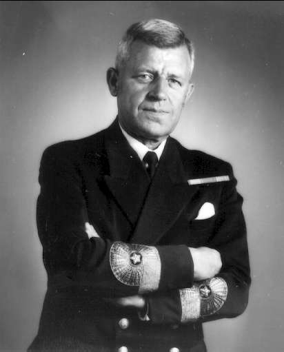Amiral N O J Krokstedt, militärbefälhavare i västra militärområdet på 60-talet, född 1908.