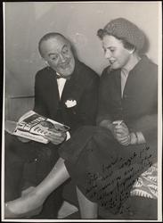 Liv Balstad og Arvid Nilssen.