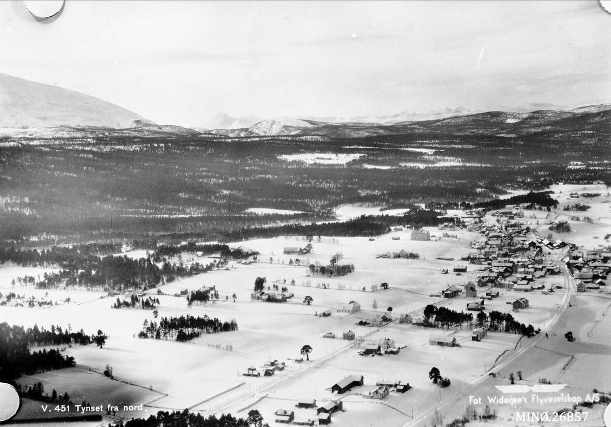Flyfoto Tynset - Anno Musea i Nord-Østerdalen / DigitaltMuseum