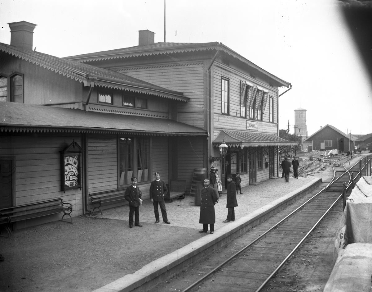 Korsnäs station utanför Falun, Dalarna.