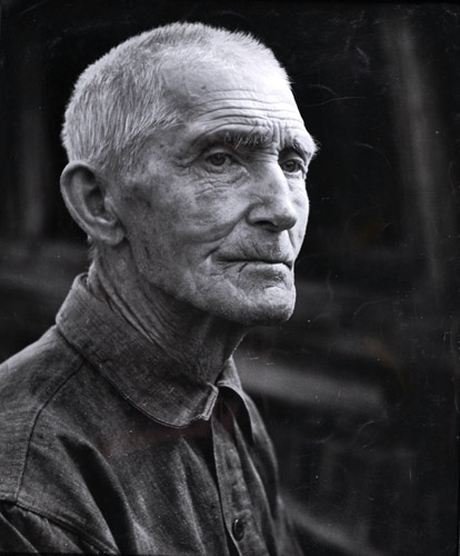 Porträtt av en Kårbölebonde, 1951.