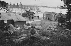 Gårdsanlegget i Nordvika, med hovedbygning, sommerstue og ut