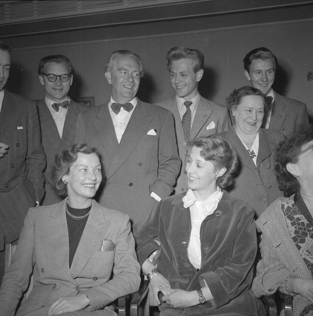 Skuespillere ved Trøndelag teater, høsten 1952