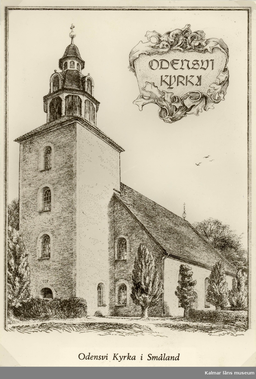 Odensvi kyrka i Småland.